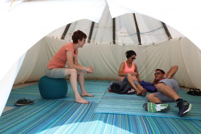Storchencamp Gaestehaus Purbach Purbach am Neusiedlersee Bagian luar foto