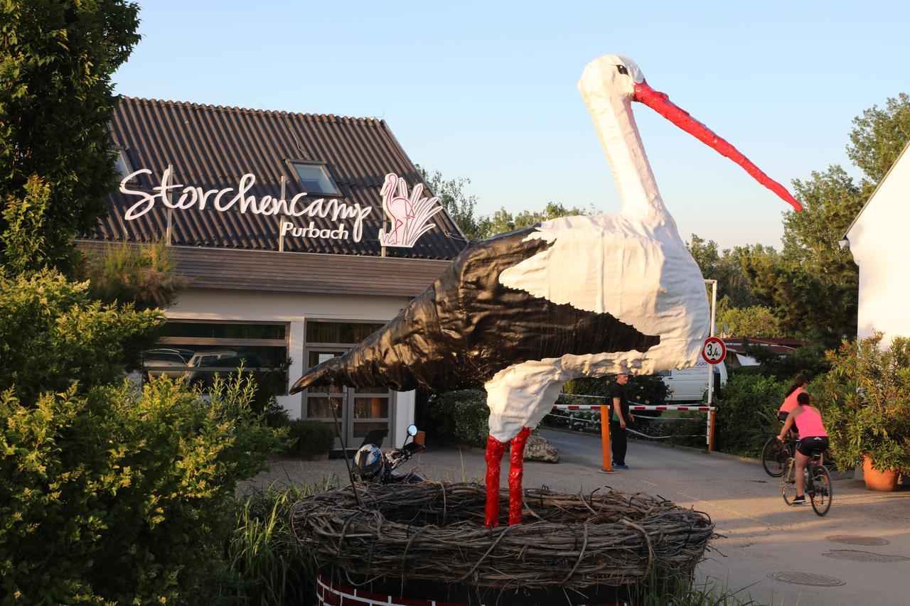 Storchencamp Gaestehaus Purbach Purbach am Neusiedlersee Bagian luar foto